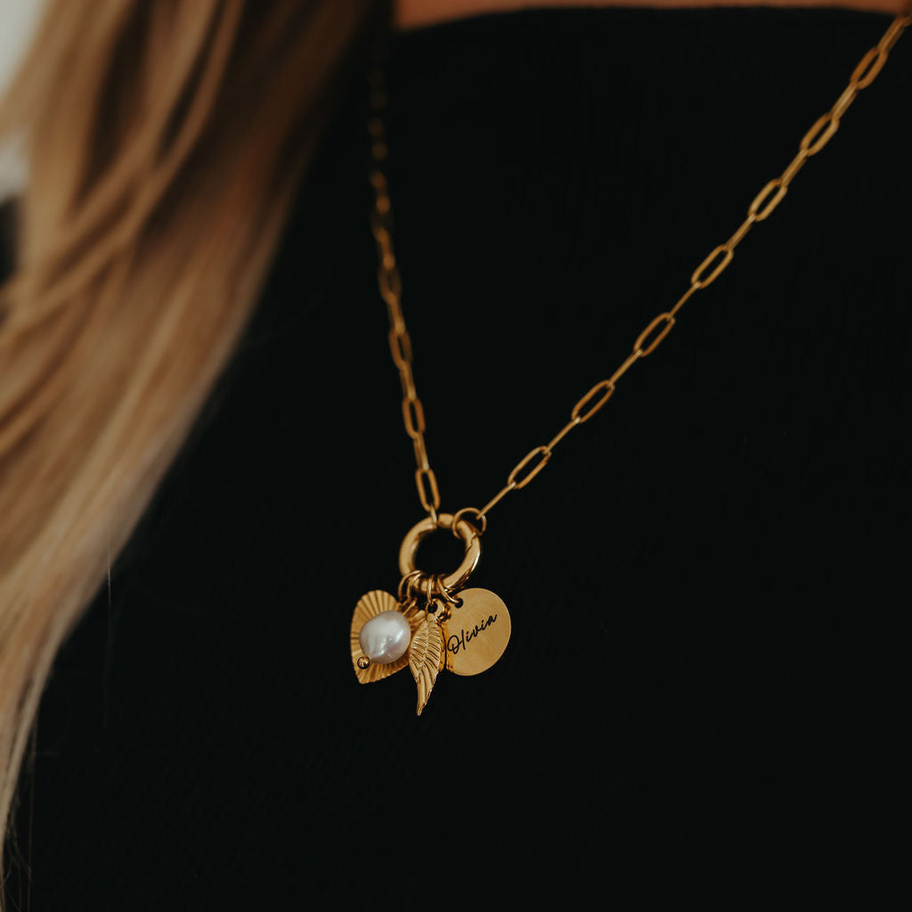 Full Charm Holder Necklace